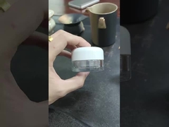 Διαυγές μπουκάλι κρέμας PET 30 ml με επικάλυψη 15 ml